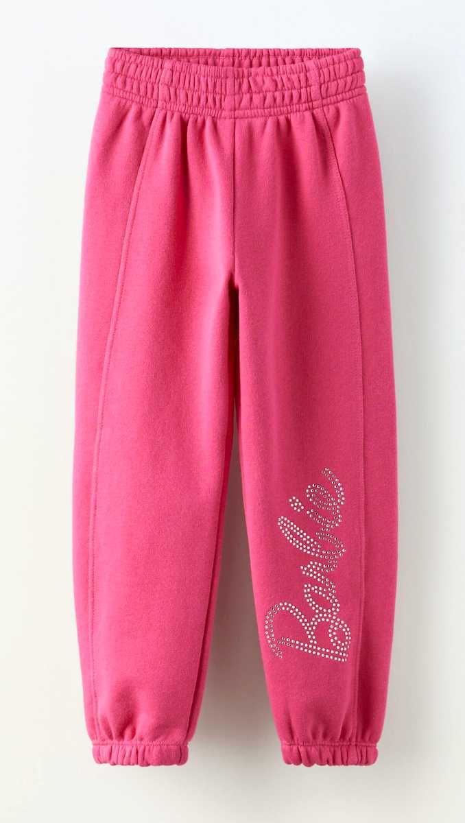 Zara spodnie dresowe joggery joggersy Barbie 11 12 lat 152