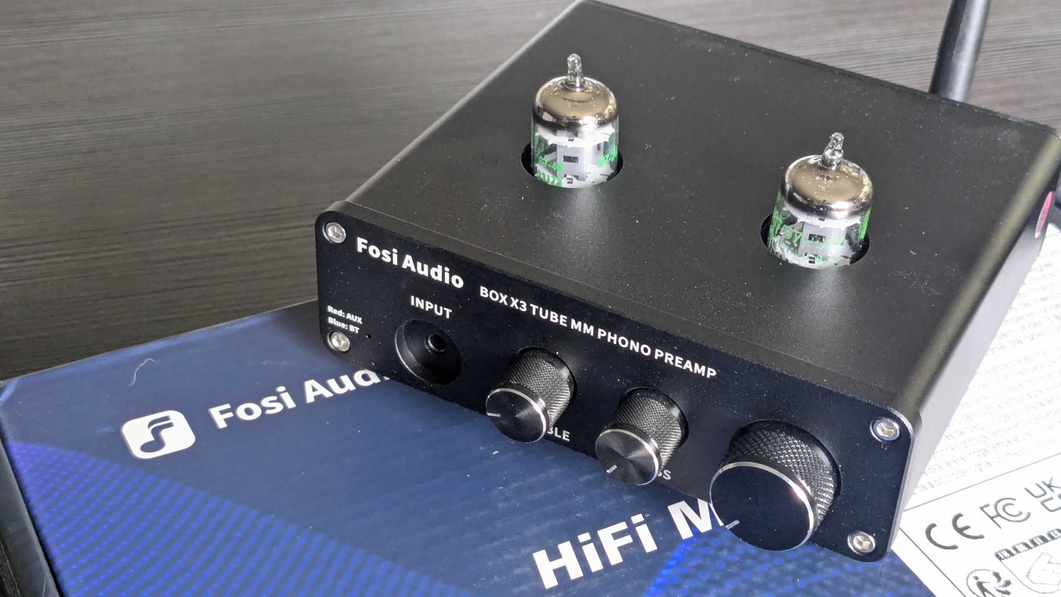 Przedwzmacniacz gramofonowy HiFi Fosi Audio z Bluetooth