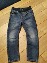 Zara spodnie jeans 110