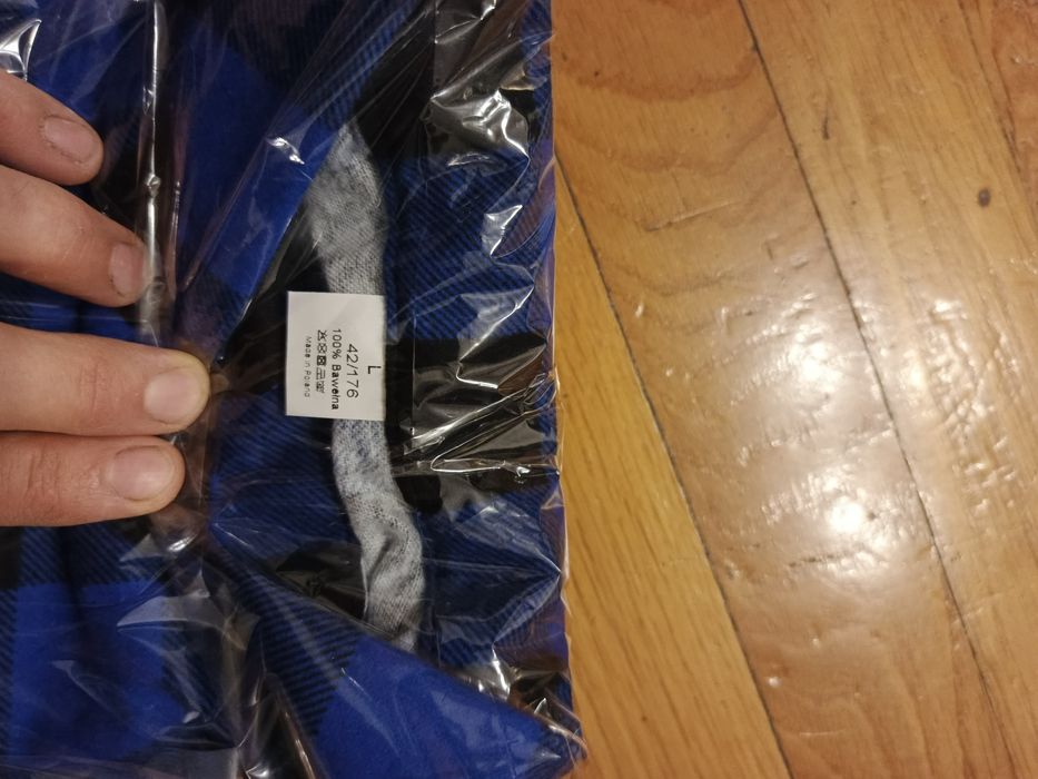 Koszula bawełniana,flanelowa r.L