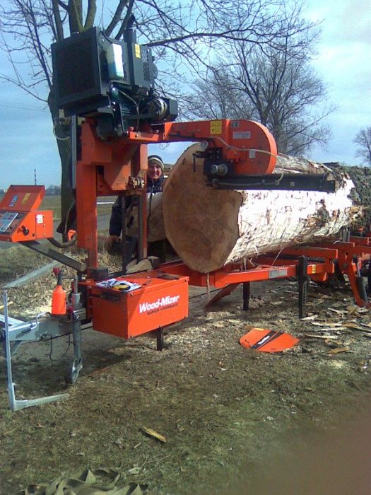 Tartak Spalinowy Objazdowy Przejezdny