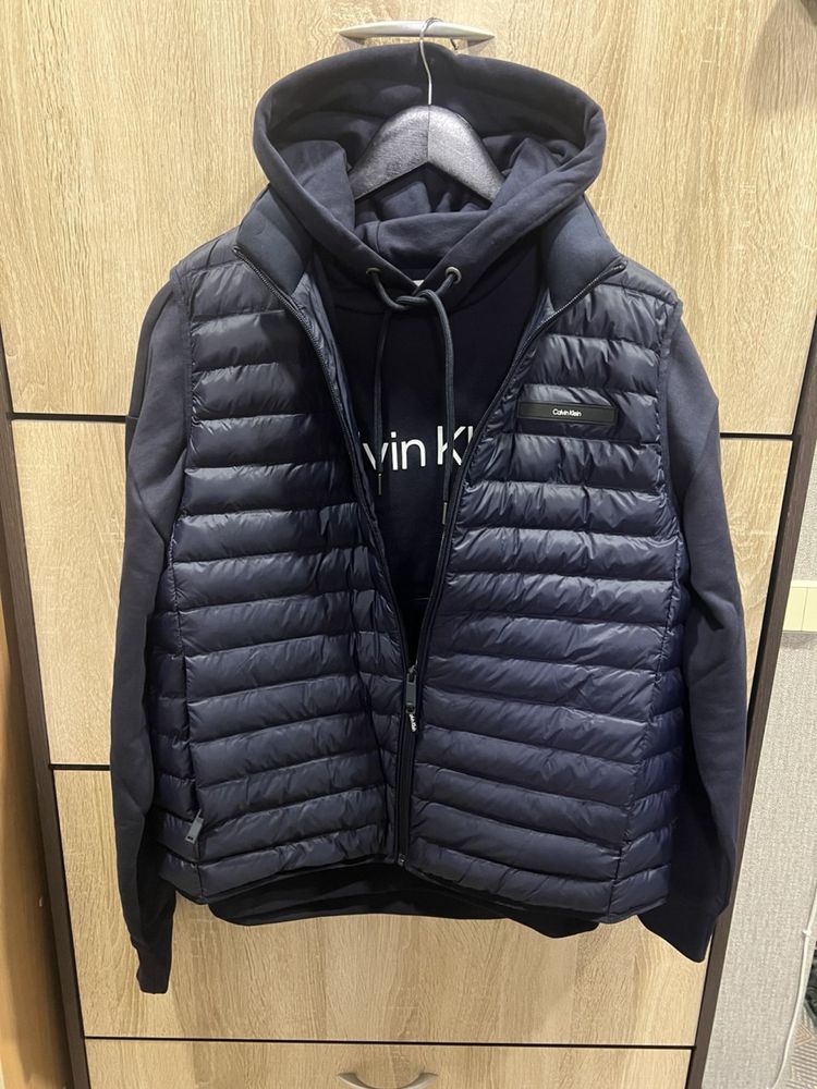 Жилетка Calvin Klein (в наличии ХЛ, Л) ОРИГИНАЛ тёмно-синяя