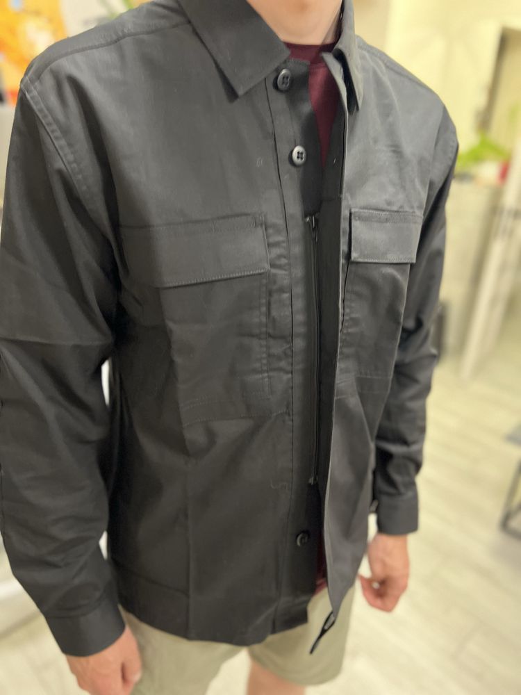 Тактична сорочка First Tactical – чорна, розмір M/REG (Regular Fit)