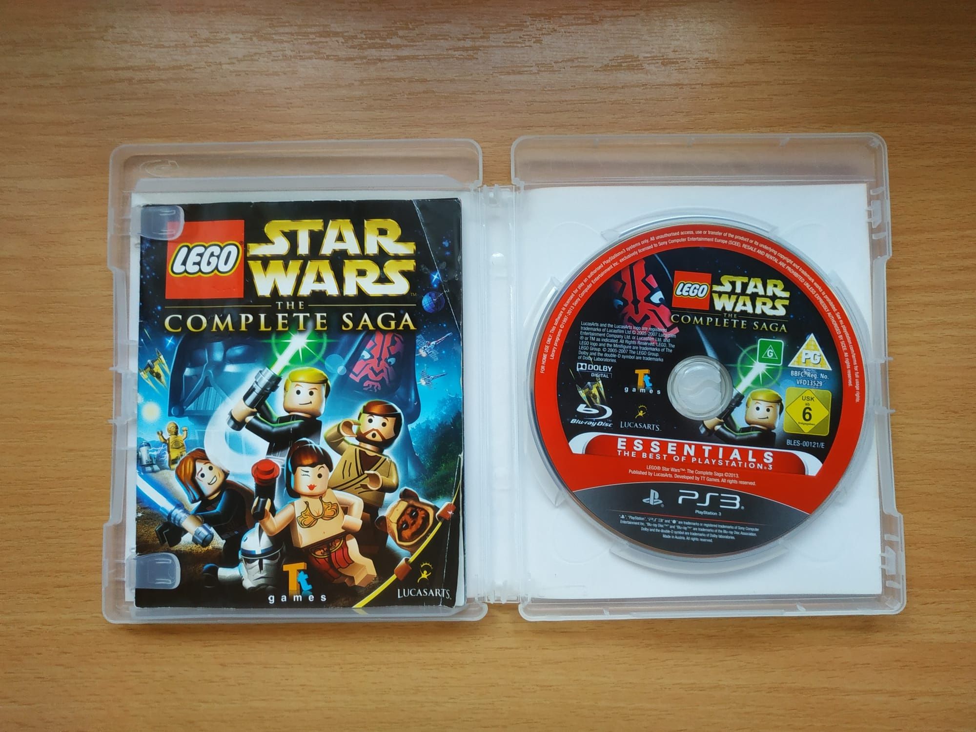 Lego Star Wars the Complete Saga,stan bdb, możliwa wysyłka