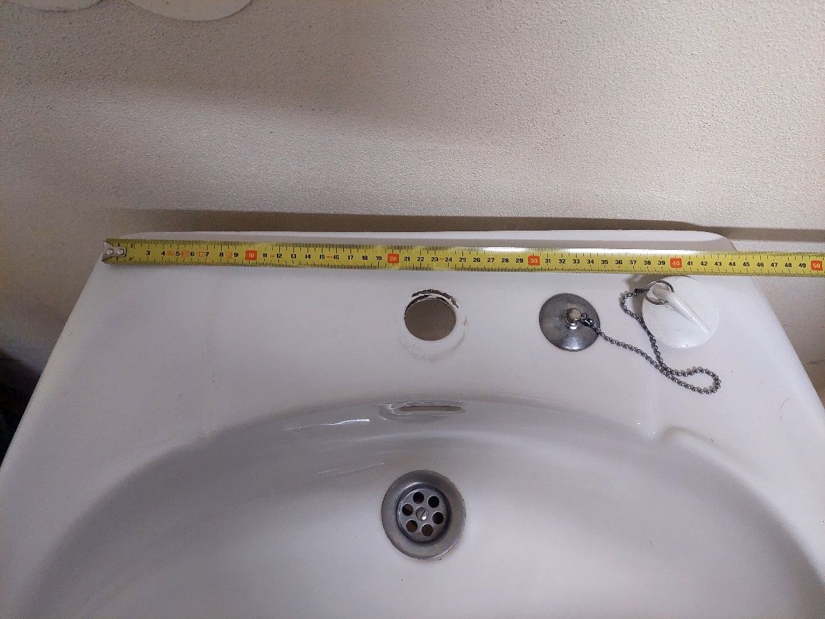 Lavatório WC branco Sanitana