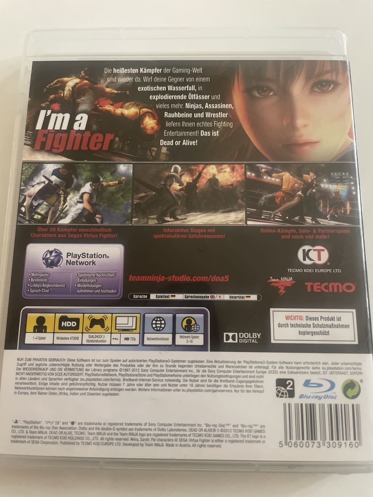 Dead or Alive 5. Gra na Ps3