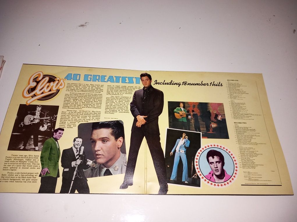 Podwójny album winyl Elvis Presley