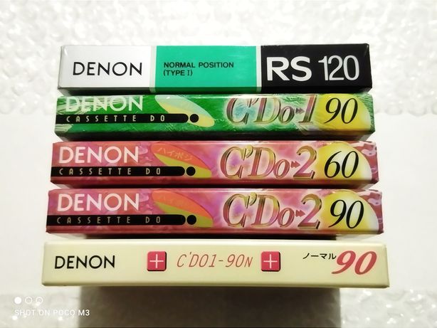 Аудиокассеты DENON Japan market аудио кассеты