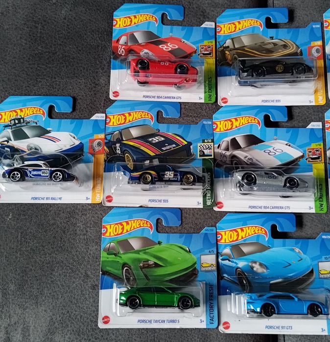 Hot Wheels Porshe 13szt