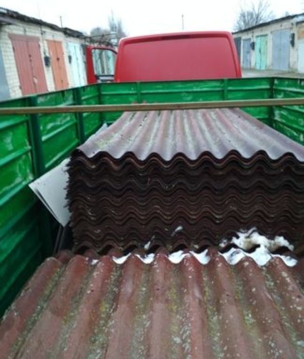 Продам б/у шифер Никола500штев