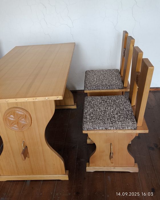 Komplet mebli do jadalni, kuchni