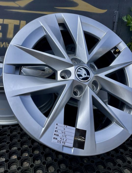 Диски 5/112 r17 Skoda