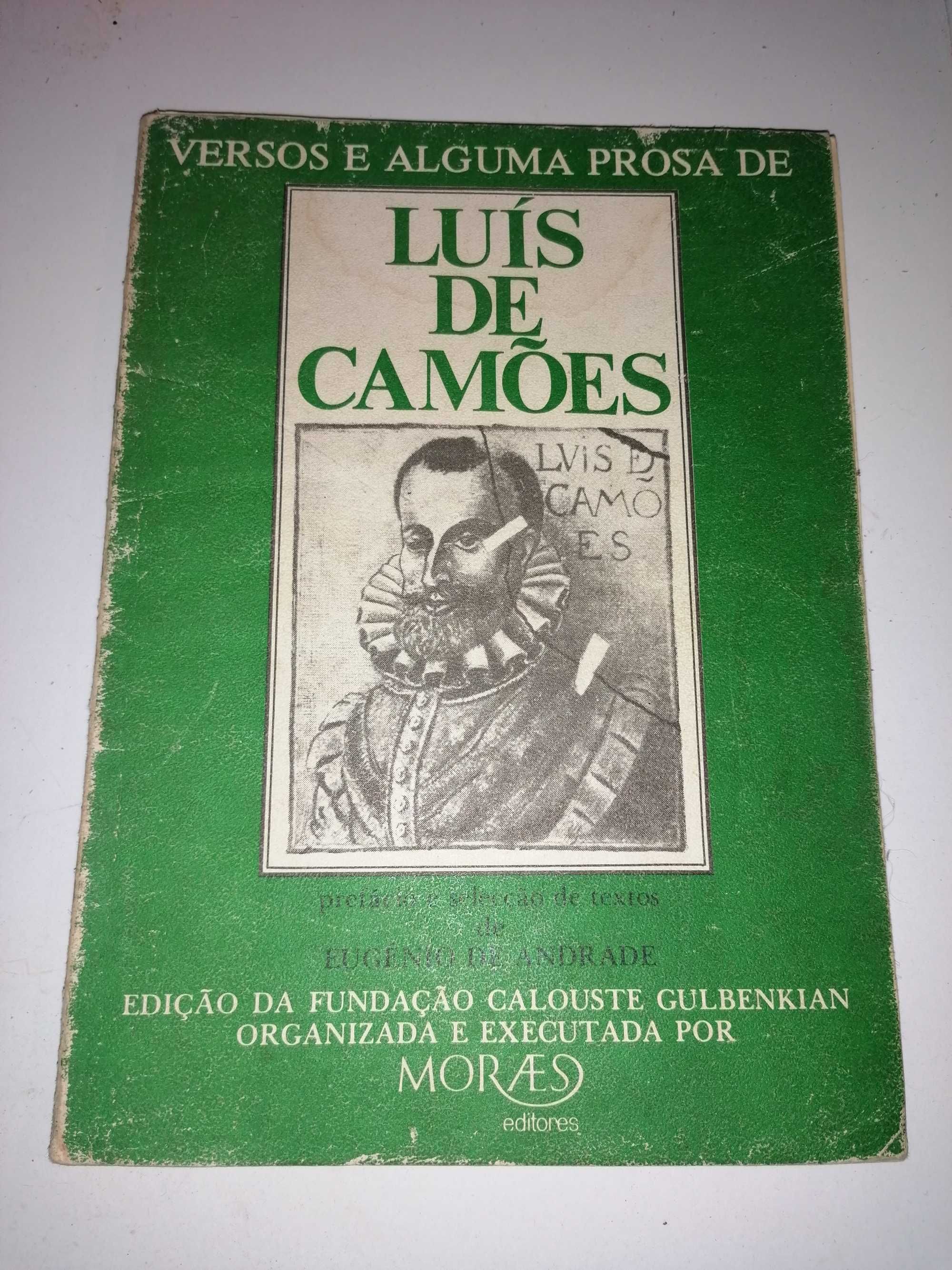 Livro Versos e Alguma Prosa de Luís de Camões