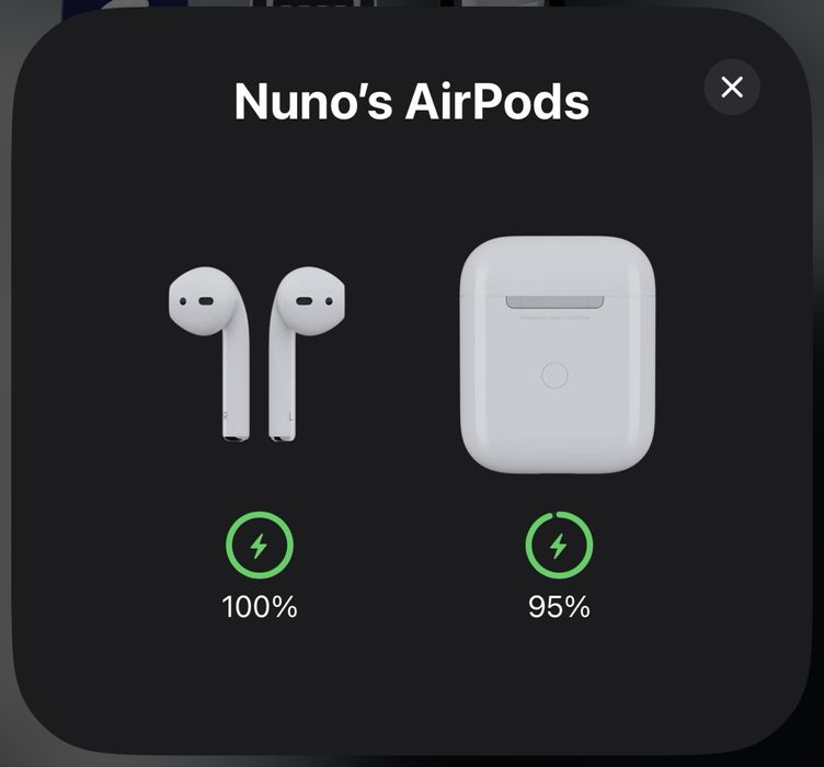 Apple Airpods 2nd generation originais