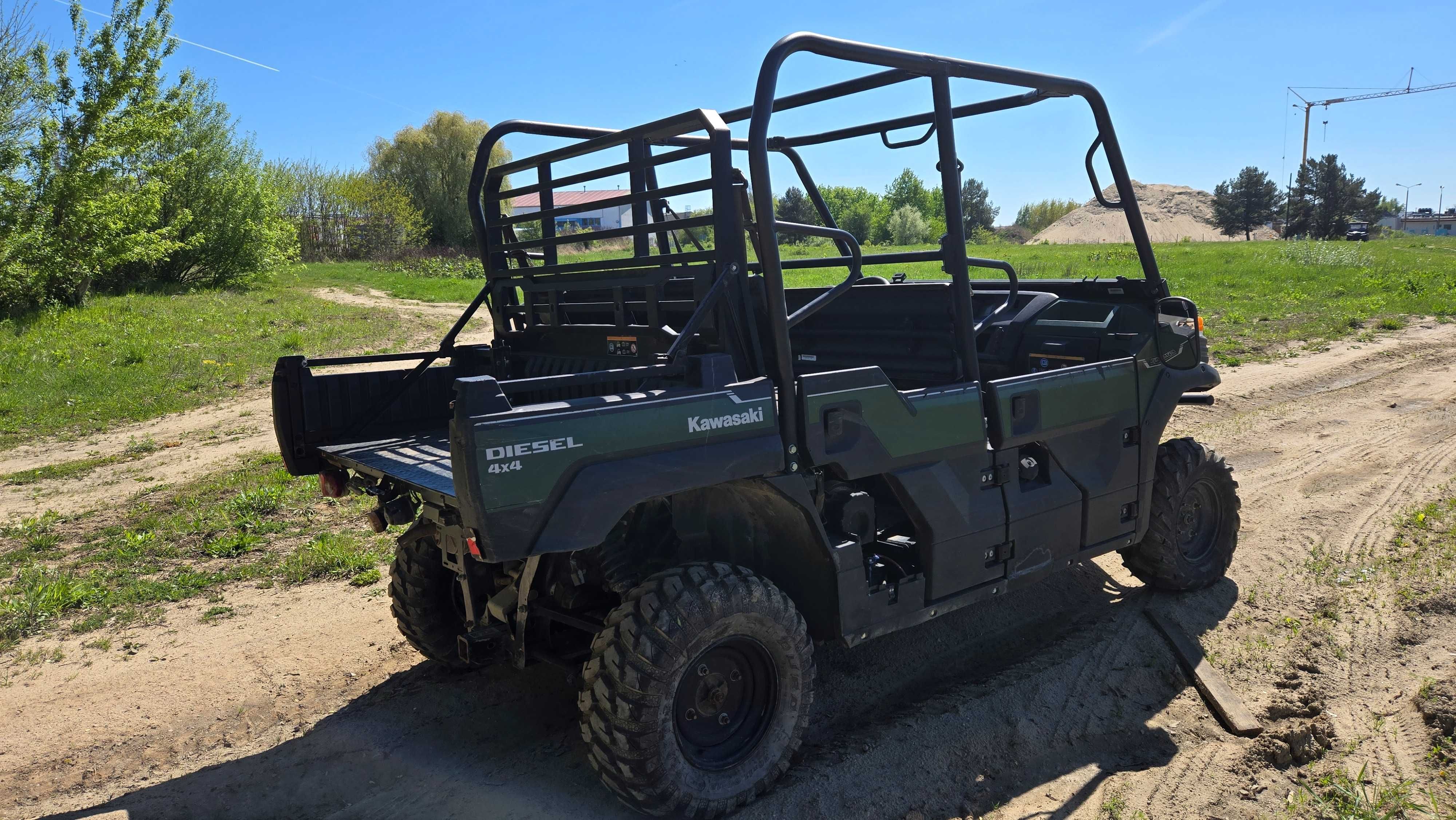 Kawasaki Mule Pro-DX 1000 diesel z 2018 roku pojazd terenowy UTV