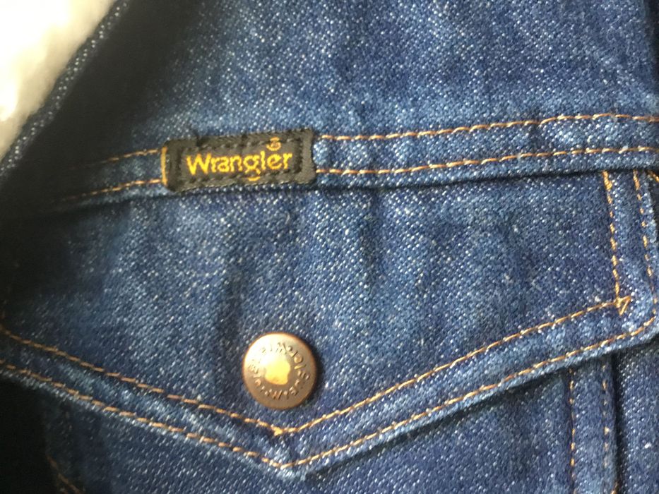 Джинсовая мужская куртка wrangler original