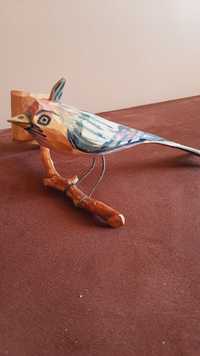Ptaszek rzeźba ludowa