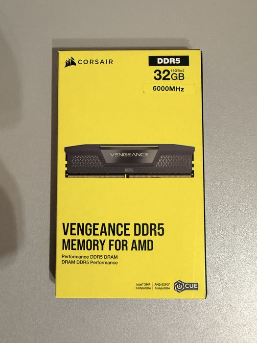 OBNIZKA CENY! Corsair Vengeance DDR5 32GB 2x16 DDR5 6000MHz XMP EXPO