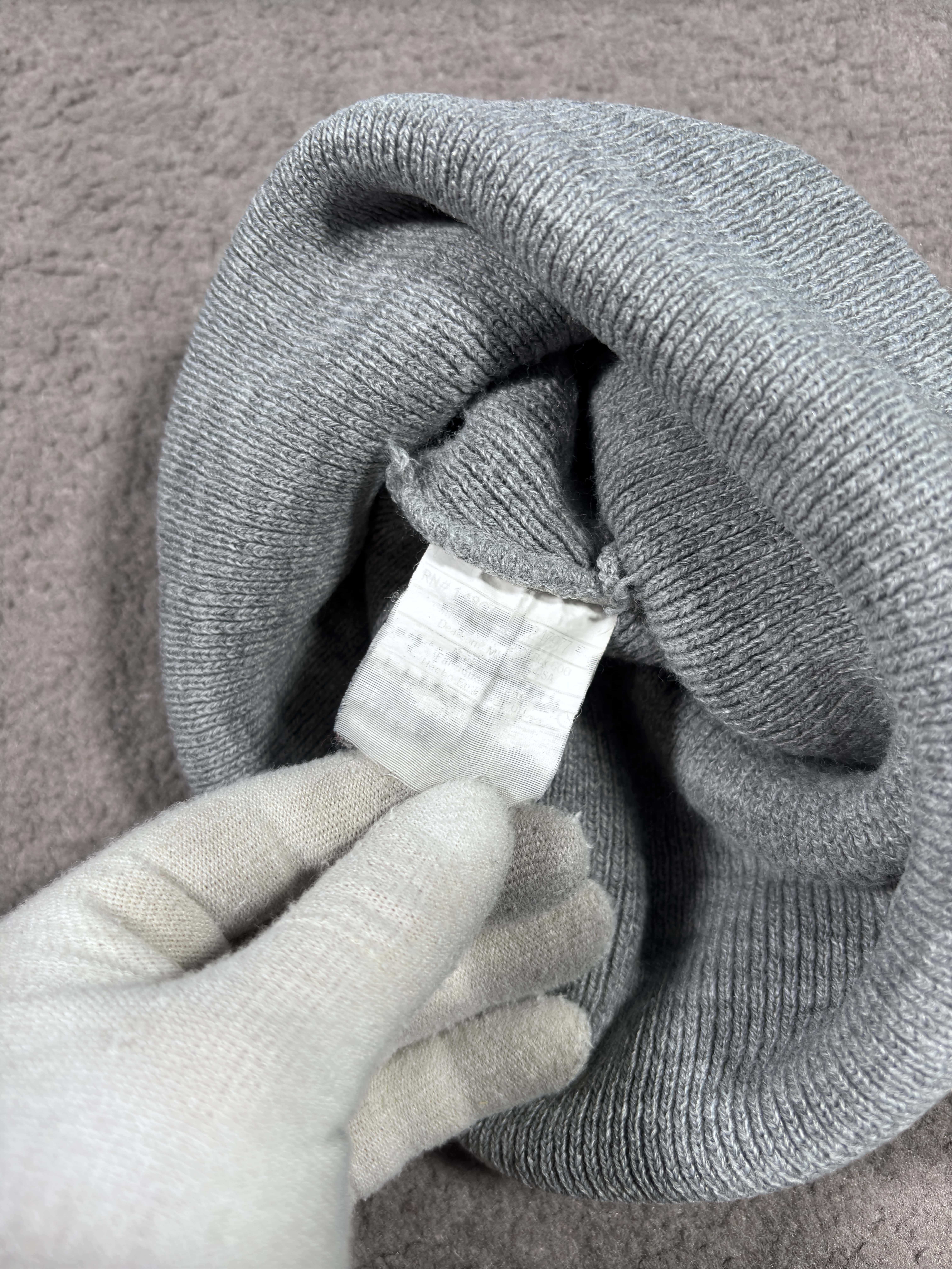 Czapka Carhartt Uniwersalna Szara Zimowa Haft Logo