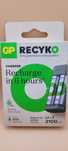 Ładowarka do baterii AA + 2 baterie Recyko