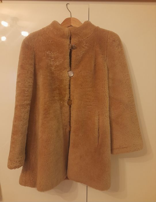 Futro naturalne z jagniąt używane