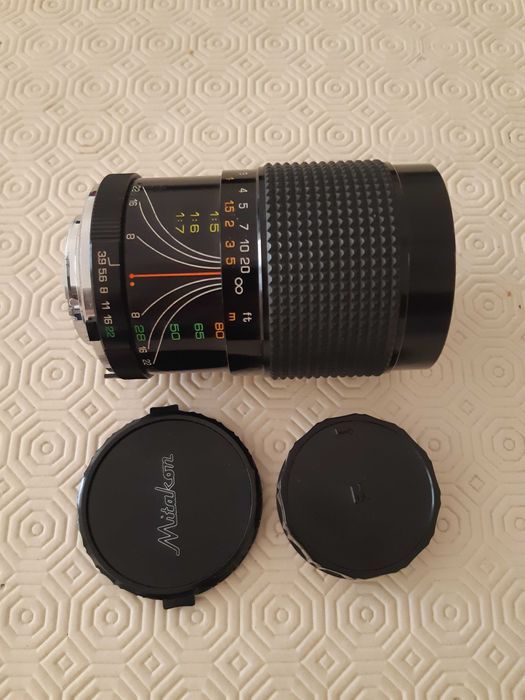 Objetiva mitakon 80.mm