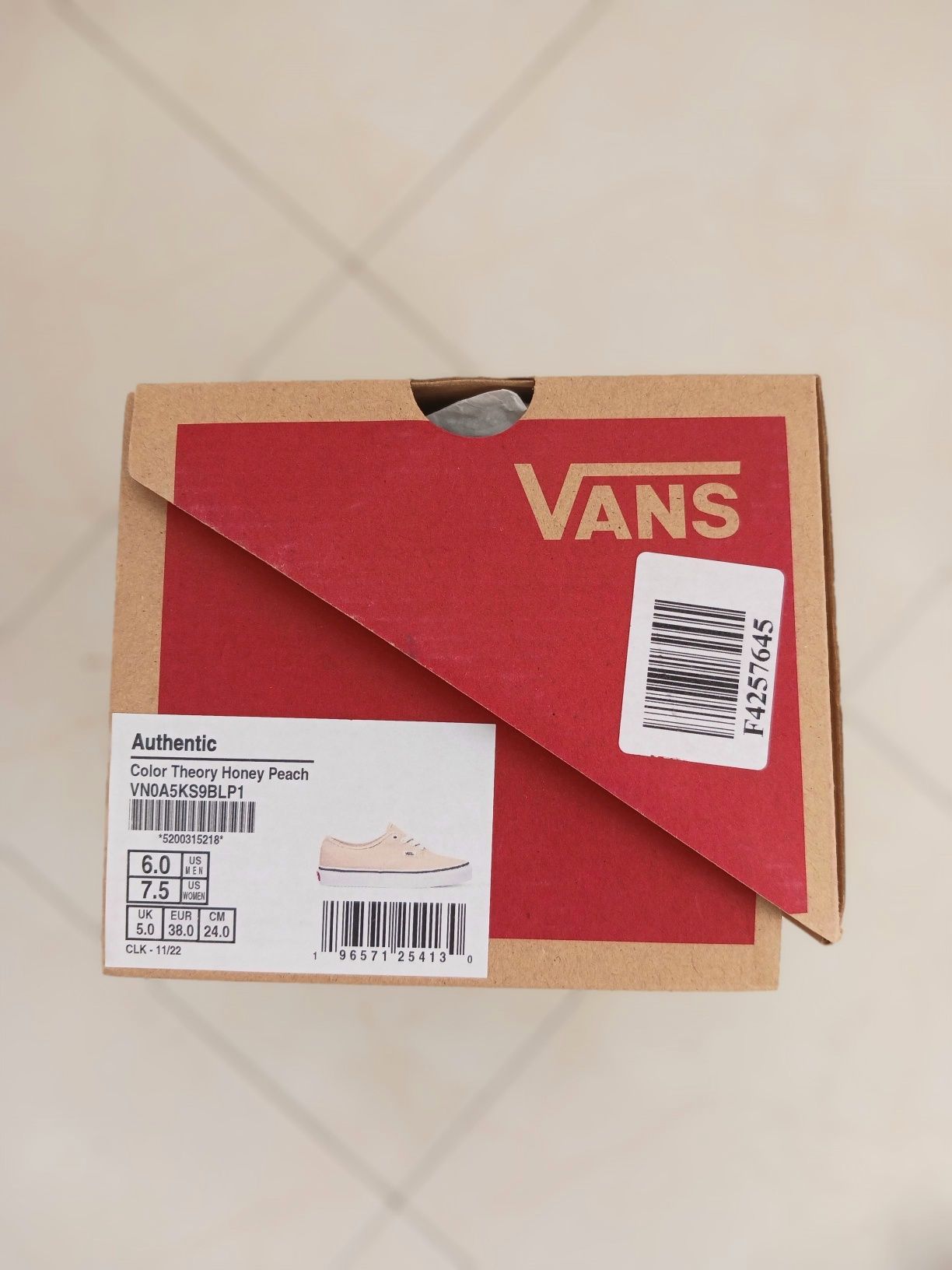 Sapatilhas Vans Novas