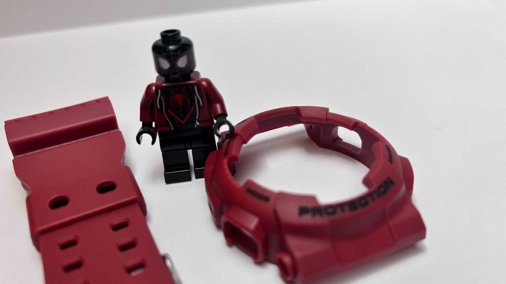 Bezel + pasek BORDOWY Casio G-SHOCK GA-100 GA-110 GA-120,GD-100,GLS100