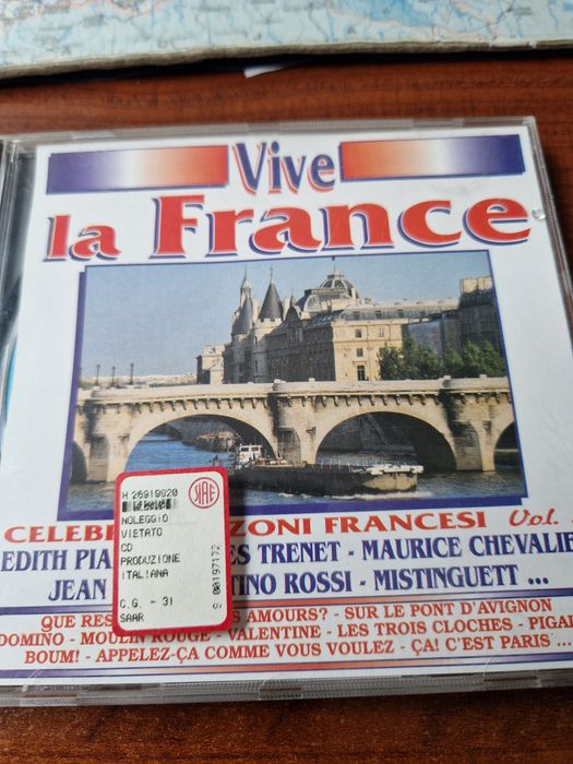 Płyta CD Vive la France