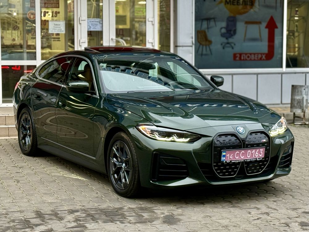 BMW i4 2024 запас хода 550 км