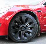 Kołpaki do Tesla, osłona, 18 cali, tworzywo ABS, matowa czerń 4szt