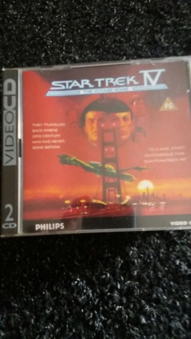 Star trek vários filmes video cd duplos e Oasis