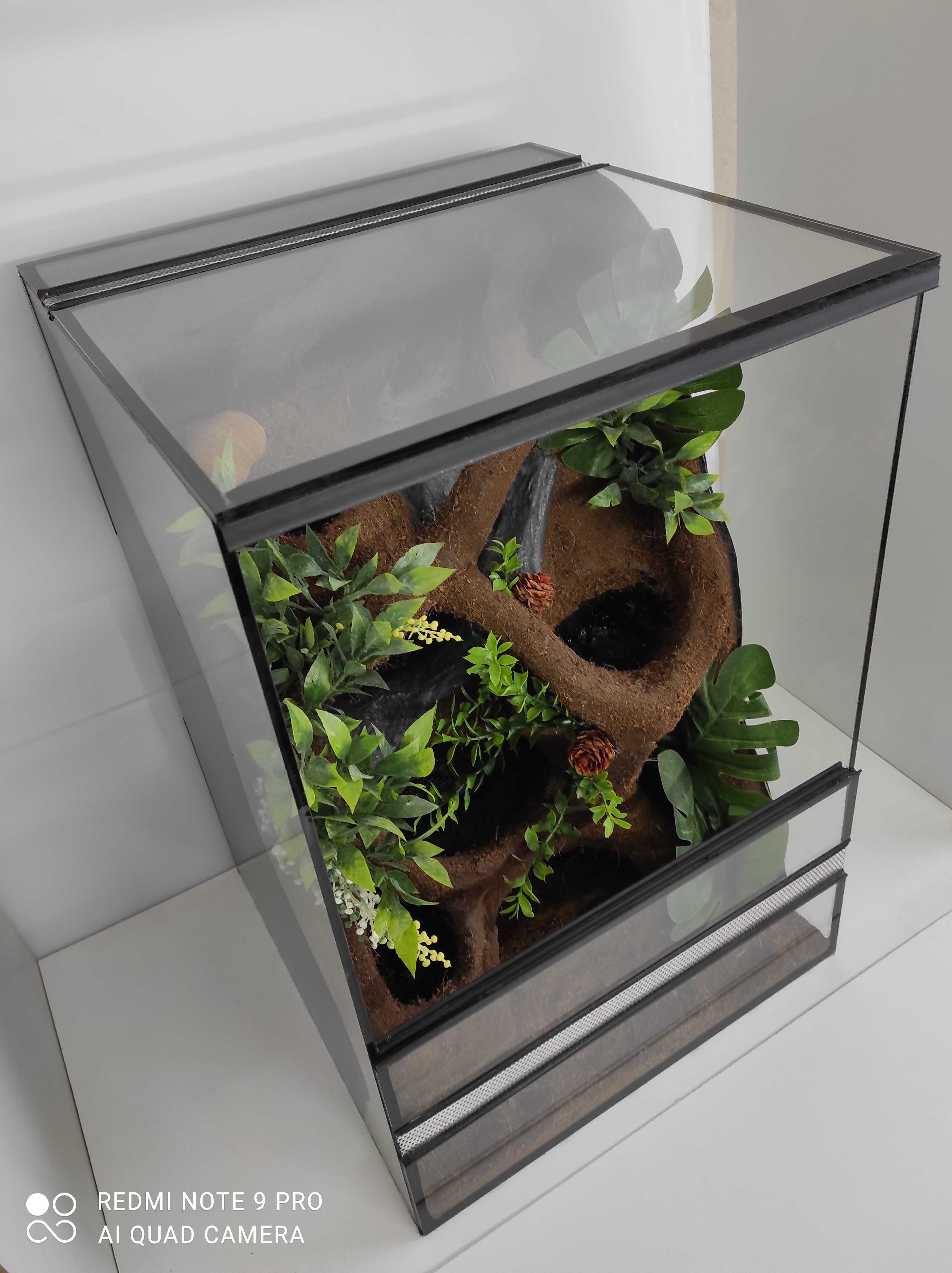 Terrarium z wodospadem dla gekona orzęsionego, felsumy TW21W AquaWaves