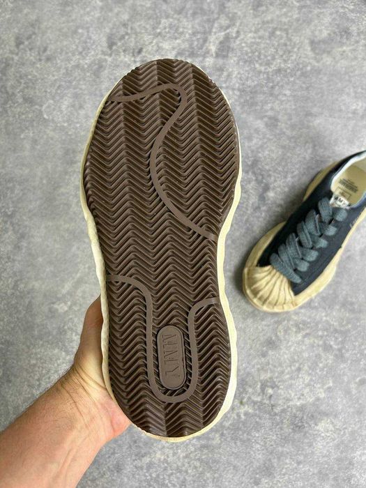 Кеди MMY Blakey Maison Mihara Yasuhiro сині сірі кеды синие кроссовки