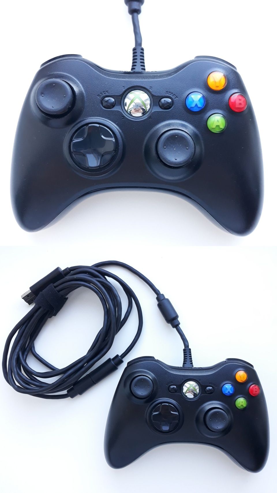 ⊡ Оригінал MICROSOFT™ Xbox 360 Wired Controller Black