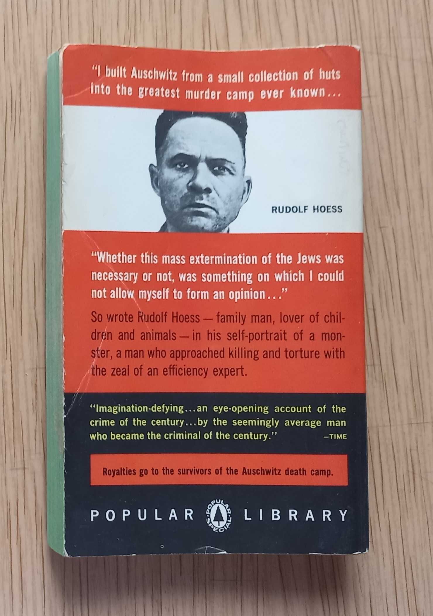 Commandant of Auschwitz : The autobiography
