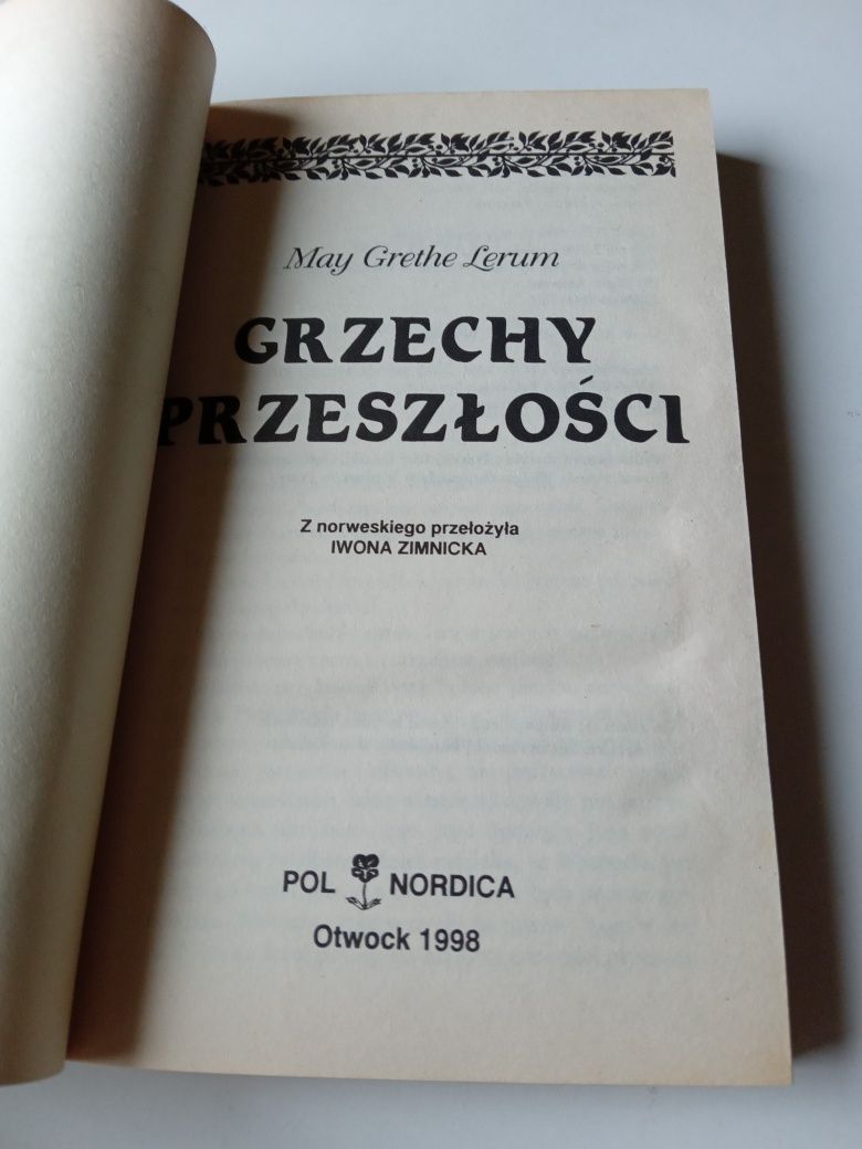 Grzechy przeszłości - córy życia 9 - May Grethe Lerum