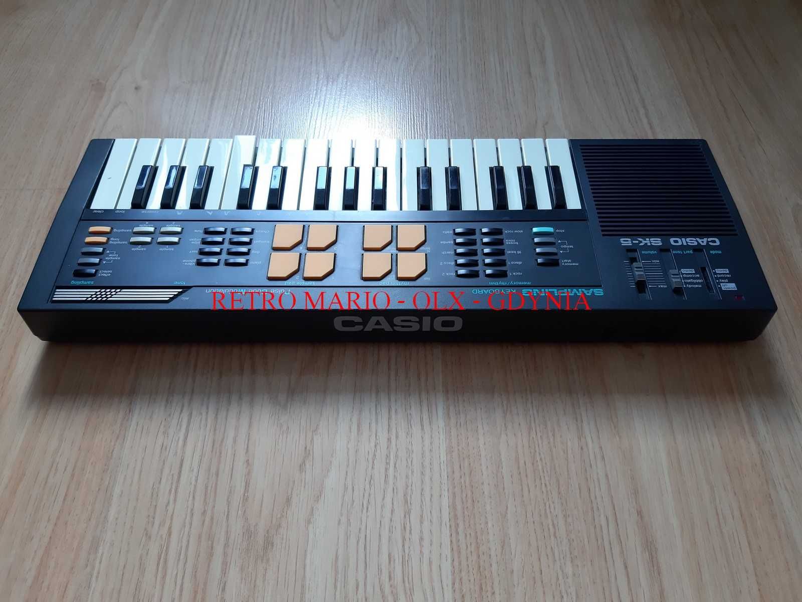 Casio SK-5 (Japan-1987) - Portable Sampler Sampling Keyboard