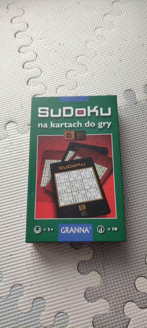 GRANNA Sudoku na kartach dla dzieci.