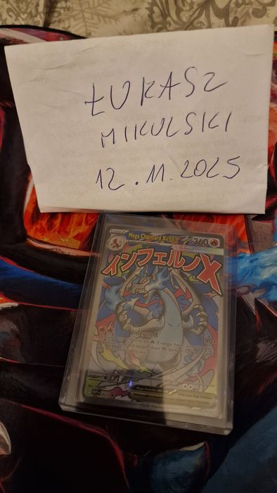 Karta pokemon mega charizard 023 promka