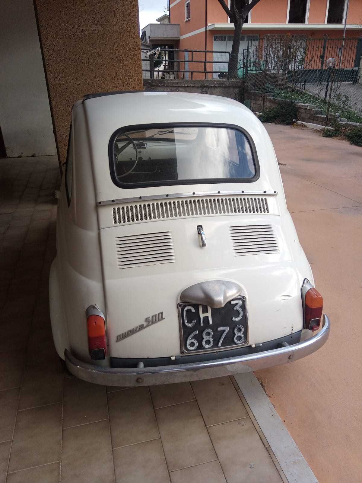 Fiat 500 D kurolapka