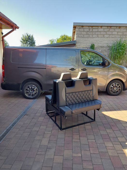 Łóżko kanapa rozkladana do kampera vw t4 t5 t6 vito vivaro