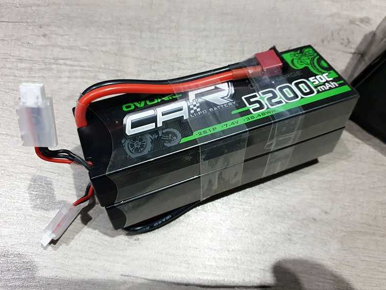 Bateria akumulator do modeli OVONIC CAR  - 5200 mAh 7,4 V 50C 38,48 Wh