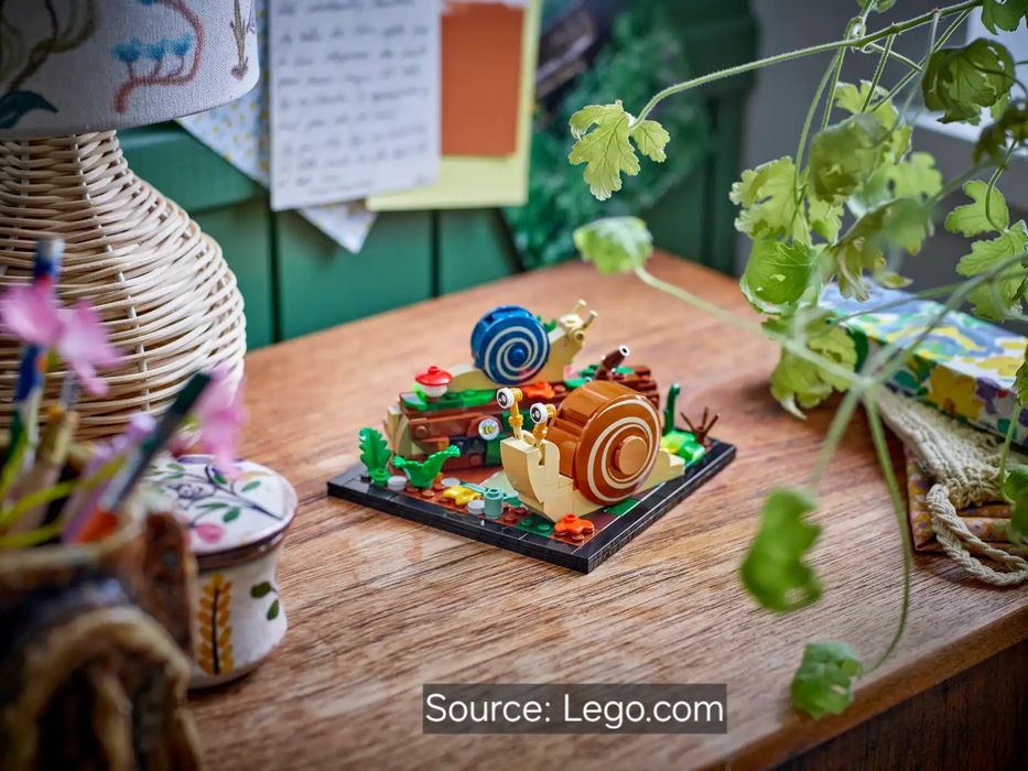 ENVIO GRATIS-LEGO 40788 Friendly Snails (Ideas GWP)