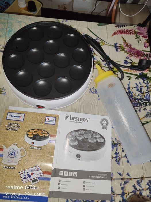 Блинница, млинниця Bestron нова