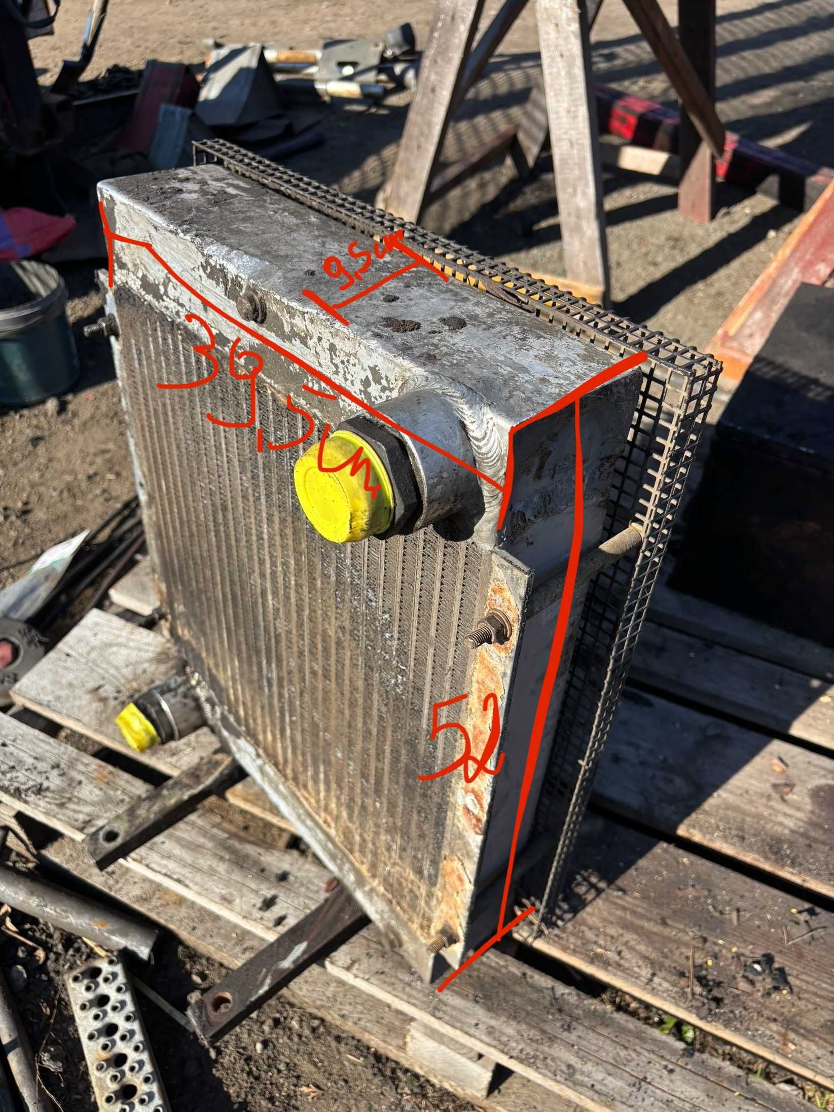 Chłodnica oleju hydraulicznego HDS Hakowiec AKG T4