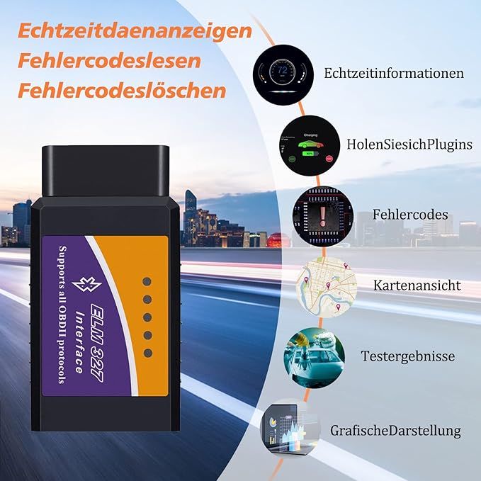 soarfly obd2 urządzenie diagnostyczne bluetooth 5.0 elm327 x