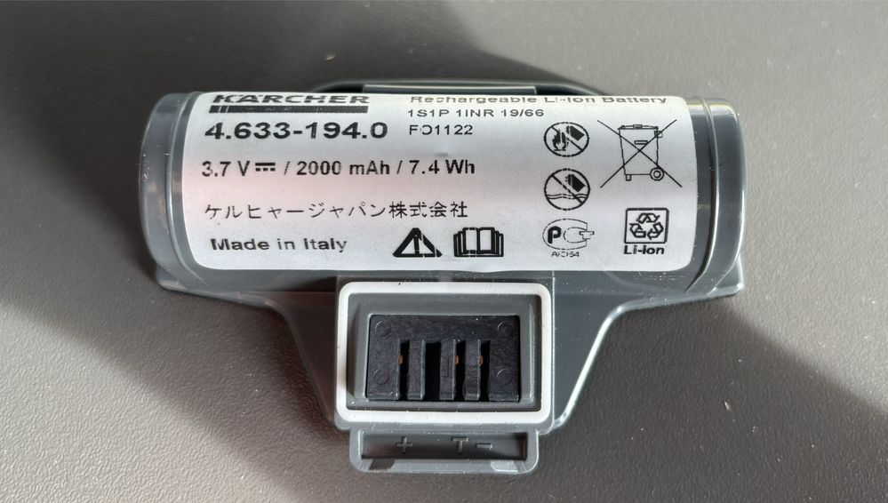 Nowa bateria do Kärcher: WV 5 i WVP10