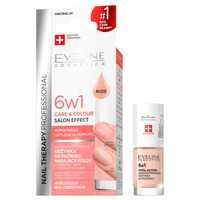 Eveline Cosmetics 6W1 Care Odżywka Do Paznokci Nadająca Kolor Nude 5Ml