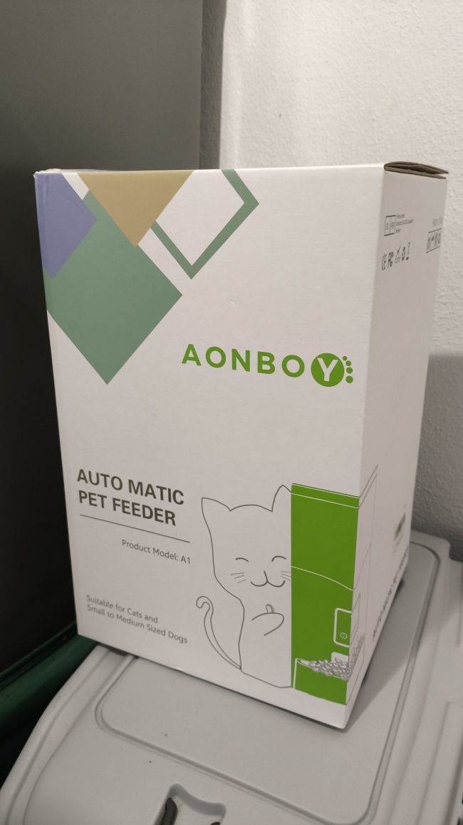 Dispensador alimentação automática - como novo
